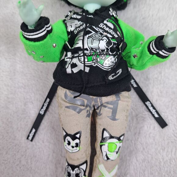 Harley Limestone Rainbow Vision Shadow High Doll Toy Partial Outfit Neon Green - Picture 8 of 13